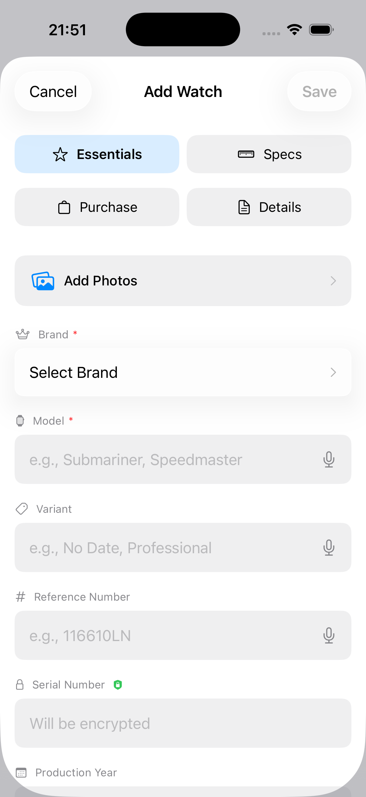 Scan to Identify screenshot
