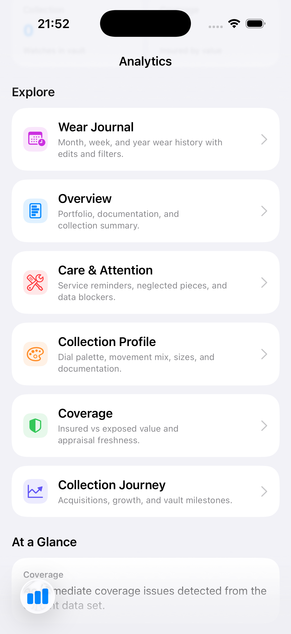 Analytics & Insights screenshot